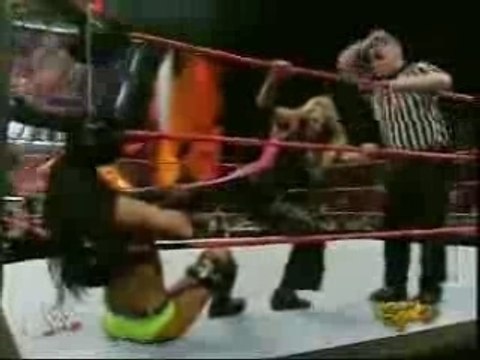 Trish Stratus vs. Molly Holly vs. Victoria