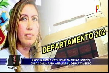 Katherine Ampuero asegura que no renunciará pese a denuncia de sus vecinos
