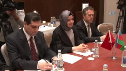 Aile ve Sosyal Politikalar Bakanı Kaya, Azerbaycan'da - "Yeni Sistemle Koalisyon Dönemini Kapatmış...