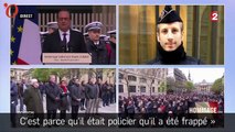 Hommage à Xavier Jugelé : Hollande salue les «policiers, remparts de la démocratie»
