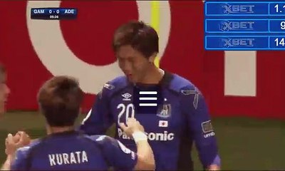 Shun Nagasawa Goal HD - G-Osaka (Jpn) 1-0 Adelaide United (Aus) 25.04.2017