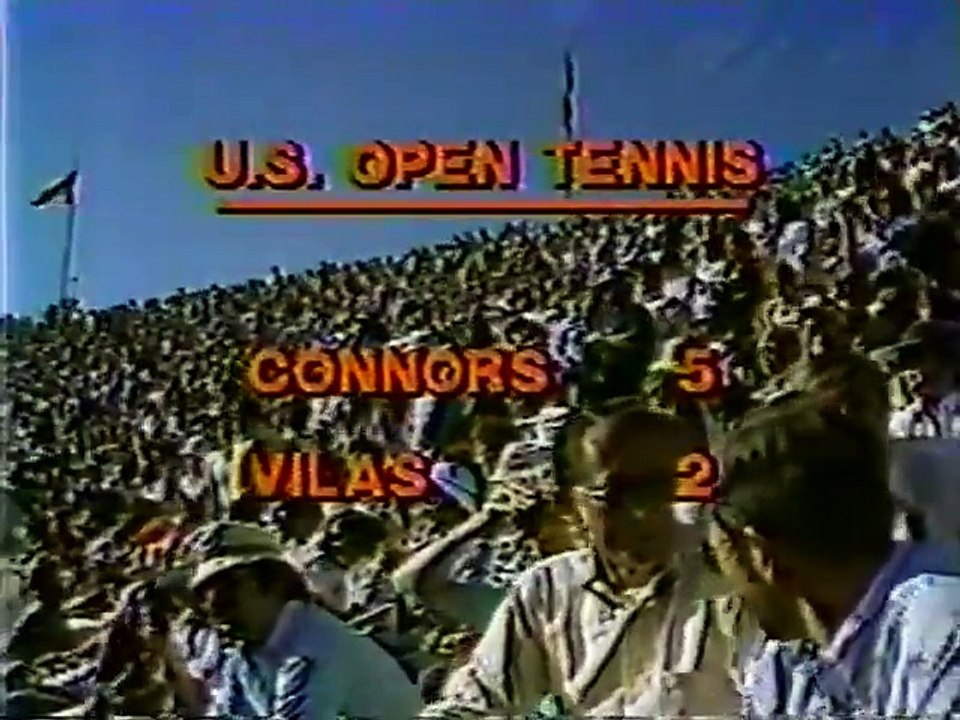 USO 1977 Final - Connors vs Vilas part 1/4