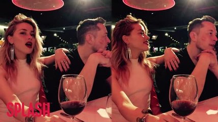 Amber Heard rend officielle sa relation avec Elon Musk