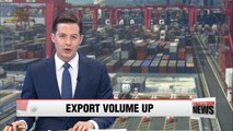 Korea's March export volume index marks record-high at 151.26