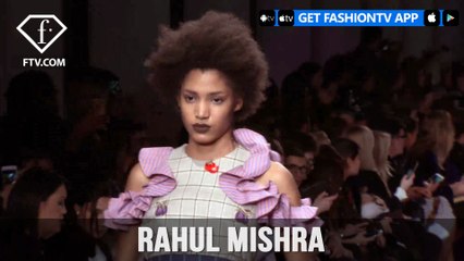 Paris Fashion Week Fall/Winter 2017-18 - Rahul Mishra | FTV.com