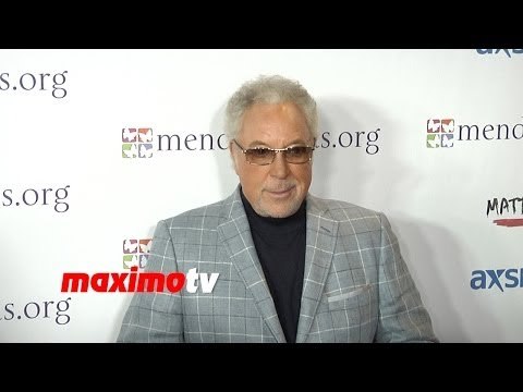 Tom Jones Attends Mending Kids Rock N' Roll All-Star Event Red Carpet