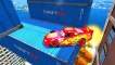 Spiderman vs The Incredible Hulk - Color Cars for Kids - Spiderman Saves Lightning Mcqueen Cars