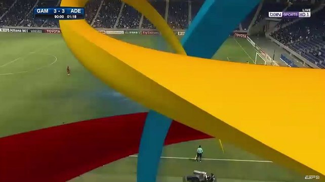 3-3 Baba Diawara Last Minute Equalizer Goal HD - Gamba Osaka 3-3 Adelaide United - 25.04.2017 HD