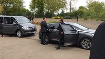 Visite de François Hollande dans les locaux de la Banque alimentaire.