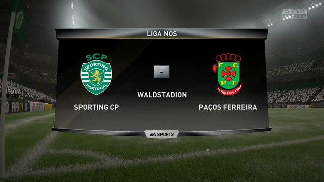 SPORTING VS PAÇOS FERREIRA LIGA NOS 28/01/17