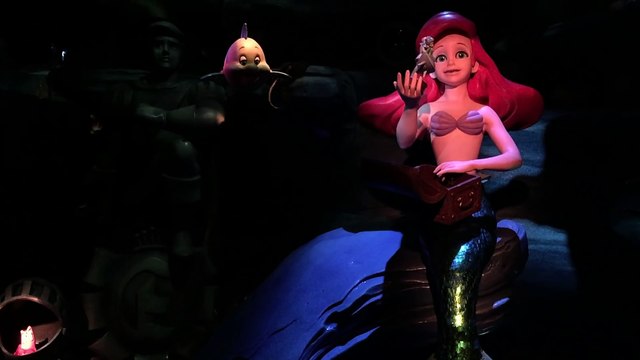The Little Mermaid Ride With Animatronics Fail At Disney California Adventure