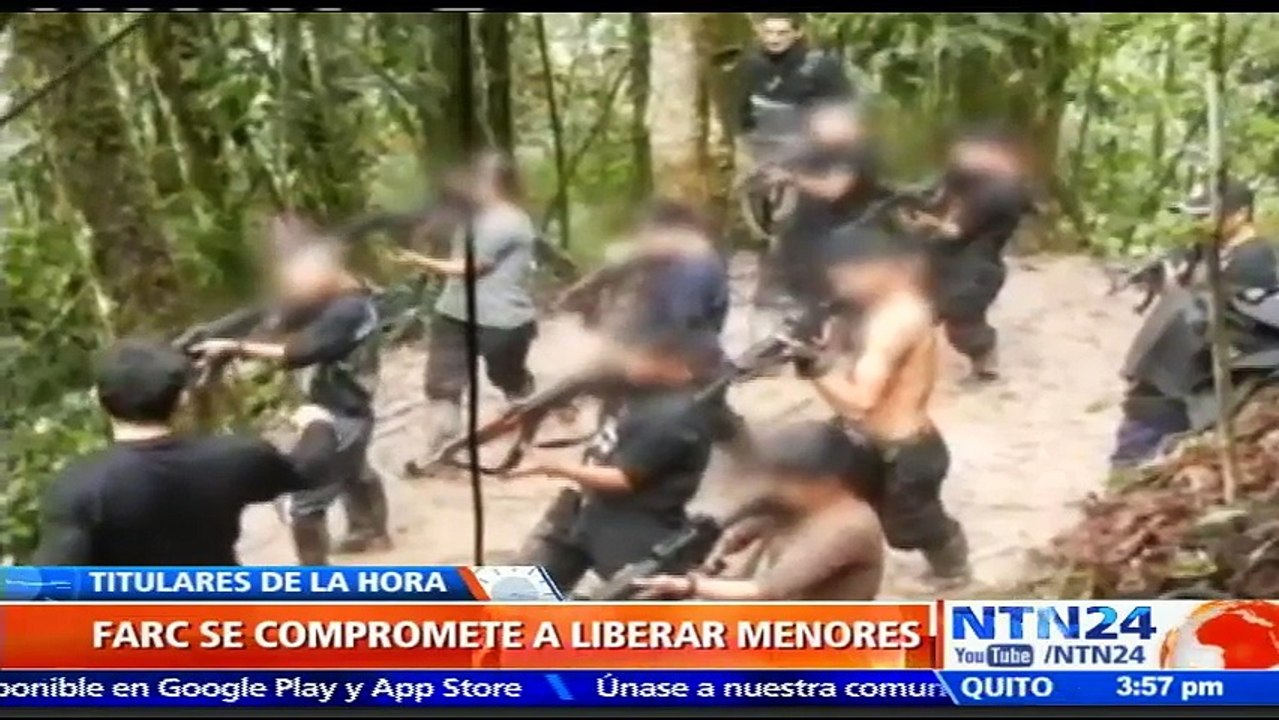 Activan proceso de salida de menores de edad de los campamentos de las FARC
