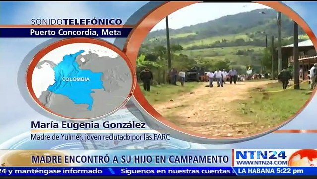 Mamita, yo quiero estar al lado suyo y de mis hermanitos : Madre de menor reclutado describe encuentro con su hijo en campamento de FARC