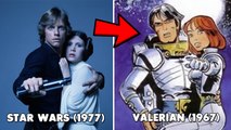 Seria STAR WARS (1977) uma cópia de VALERIAN (1967) ?
