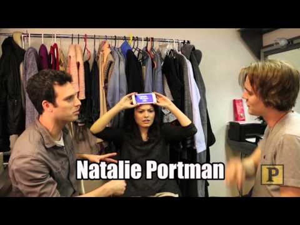 It's "Heads Up!" as "Straight" Cast Plays Backstage Games