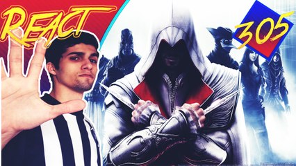 Rap Assassin's Creed | Casa das Minas ft. Yuri Black | ♬05 - React 305