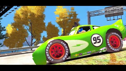 Disney Cars Pixar Lightning McQueen Green Wolverine Mickey Mouse & Nursery Rhymes (Children Songs)