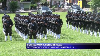 FUSINA pasa a ser liderada por comandante de la 105