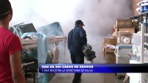 Se registran mas de 200 casos de Dengue y Zika