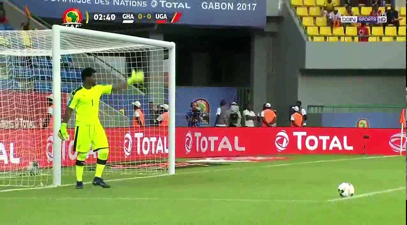 Ghana - Uganda 1st Half 01-17-17 #AFCON2017