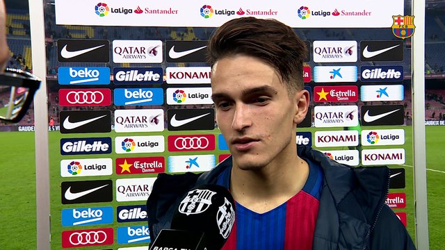 Les reaccions de D. Suárez i Cillessen després del partit de Copa contra la Reial Societat