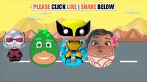 New Kids Surprise Eggs Disney Moana Chase Paw Patrol Avengers Batman | Gumballs Machine #Animation