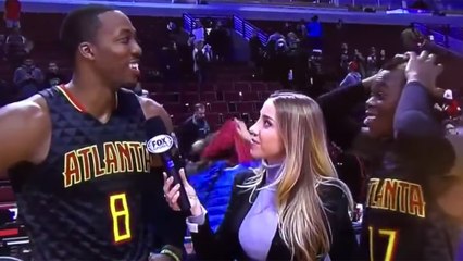 Dwight Howard Makes Inappropriate Post-Game Interview Joke: "Our D Was Good Tonight," ft #BazeGaze
