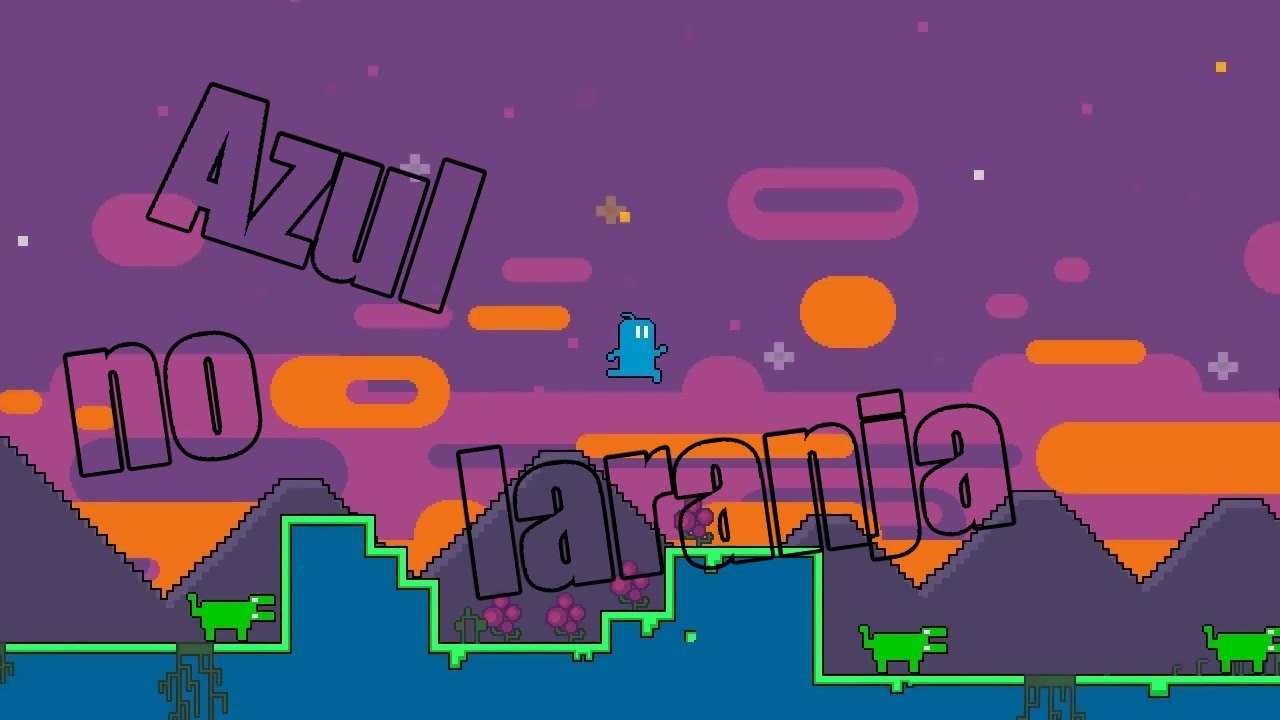 O bixinho azul mais abilidoso da terra laranja!