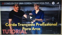 COMO FAZER UMA CORDA TRANCADA PARA ARCO E FLECHA (TUTORIAL) - Arqueria #19