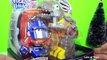 Grimlock vs Optimus Prime as Mr Potato Head Transformers Rescue Bots Mixable Mashable Heroes