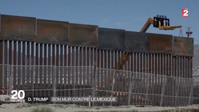 [Zap Actu] Donald Trump veut construire le mur avec le Mexique (27/01/17)