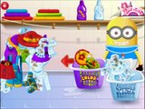 Baby Minion Trys Washing Clothes-Baby Games-Washing Games