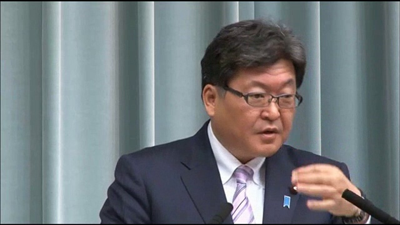 【2017年1月24日午前】萩生田光一 官房副長官 記者会見