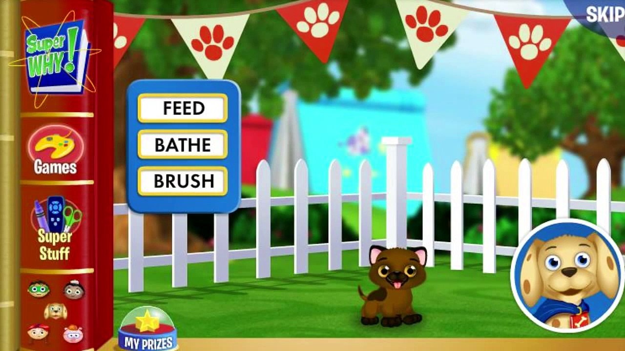 Woofsters Puppy Day Care - Super Why Games