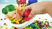 Paw Patrol Learn Colors with M&Ms Candies Toy Surprises PJ Masks, Peppa Pig, Mashems for Toddlers