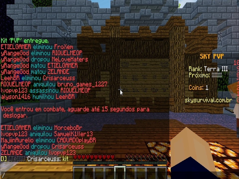 PVP COM SHARDES