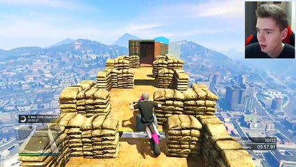 GTA V Online- O TÚNEL e TRIALS DE MOTO! - Profissionalidades #265