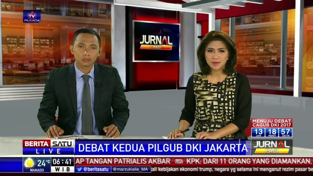 Moderator dan Durasi Debat Kedua Cagub-Cawagub DKI Jakarta Berubah