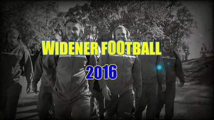 Widener Football 2016