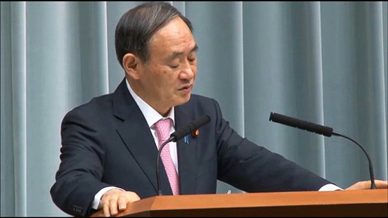 【2017年1月26日午後】菅義偉 官房長官 記者会見