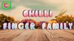 Finger Family Chilli (Vegetable) Family 3D | Crazy Finger Family Nursery Rhymes for Children