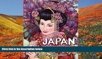 PDF  Japan: An Adult Coloring Book with Japanese Cultural Designs, Beautiful Asian Women, Floral