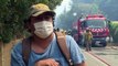 Chilenos se suman a los bomberos para luchar contra incendios