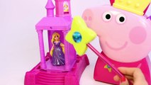 Princess Peppa Pig Jewellery Case with Wand and Crown Play Doh Disney Princess Princess Joyero Toys