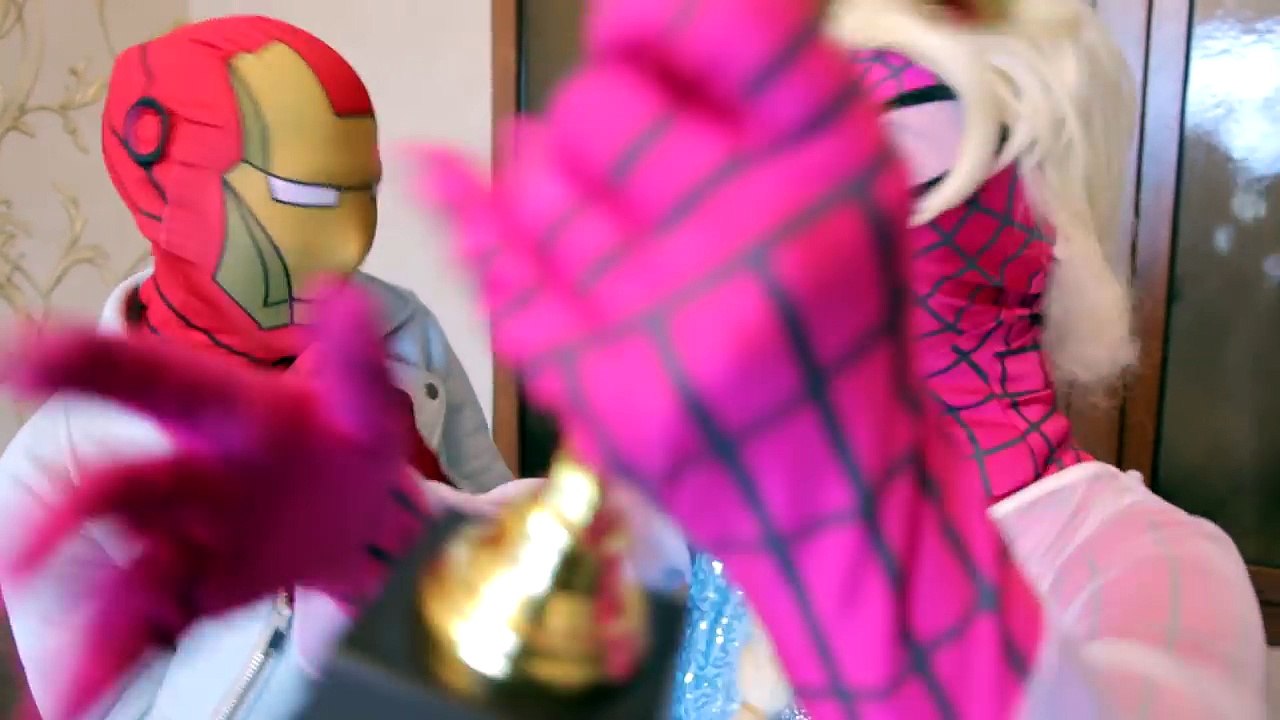 The Voice Superhero OSCAR AWARD! - Spiderman, Joker, Frozen Elsa, Superman, Spidergirl, Maleficent