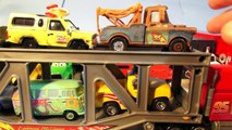 Disney Pixar Cars The Haulers Mack and Lightning McQueen Off Road Mater