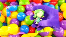 “Ball Pit Show” Learn Colors! Fun Toy Surprises! Learn the Alphabet!