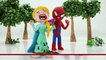 ★ Frozen Elsa vs Joker Elsa Has Muscles ★ Spiderman Spidergirl Hulk! Superhero Fun Animated Movies