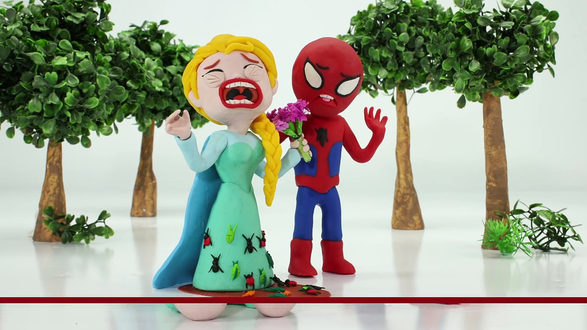 ☆ Frozen Elsa vs Joker Elsa Has Muscles ☆ Spiderman Spidergirl Hulk!  Superhero Fun Animated Movies - Vidéo Dailymotion