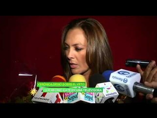 Verónica opinó sobre el veto que recibió Kate en una televisora
